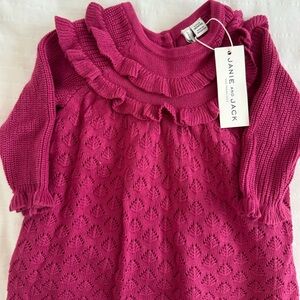 JANIE & JACK SWEATER DRESS NWT